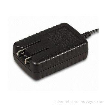 1W Ktec Universal Switching Adapter with Folding US Two-pin